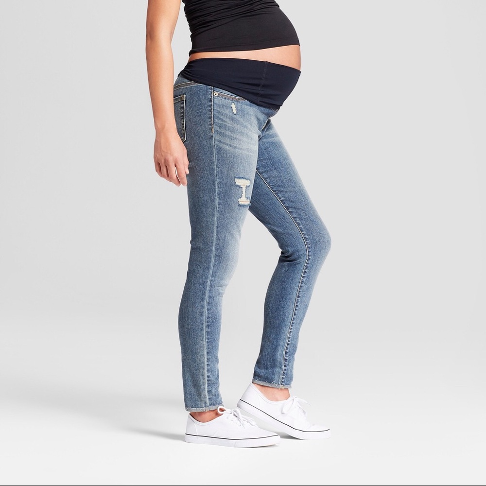Ingrid & Isabel Crossover Maternity Jeans